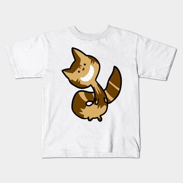 The squirrel smile happy Kids T-Shirt by FzyXtion